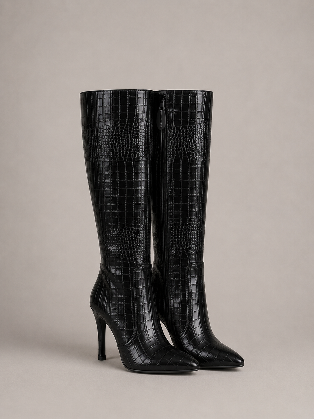 BOTA CROCO NOIR