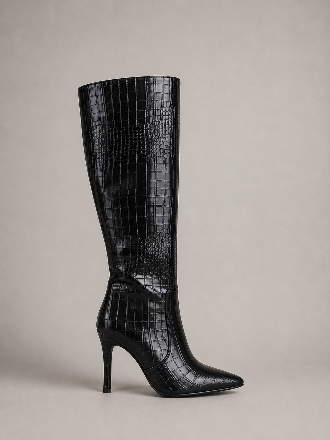 BOTA CROCO NOIR